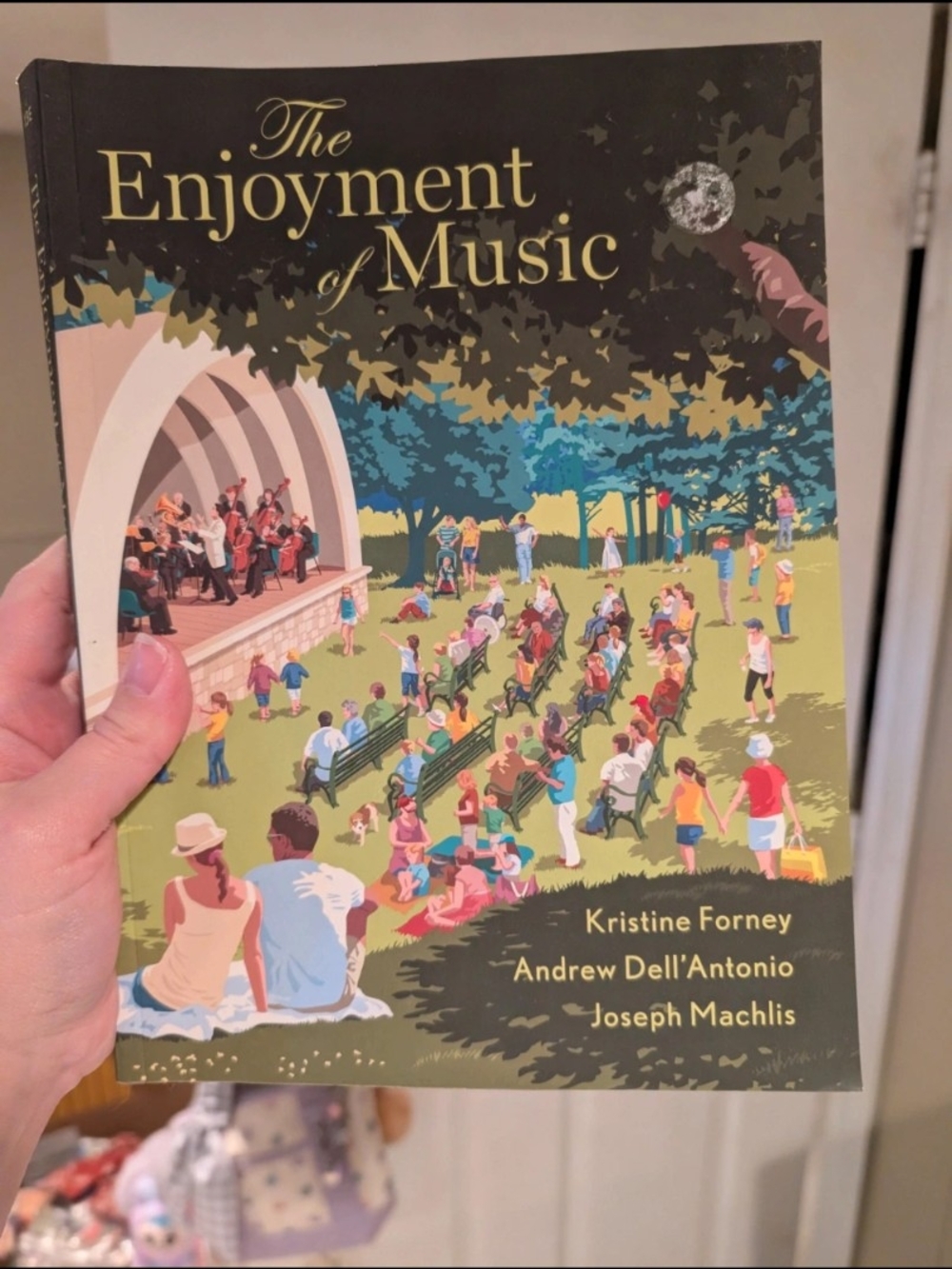 The Enjoyment of Music - Illustrated Softcover Book, Green Cover